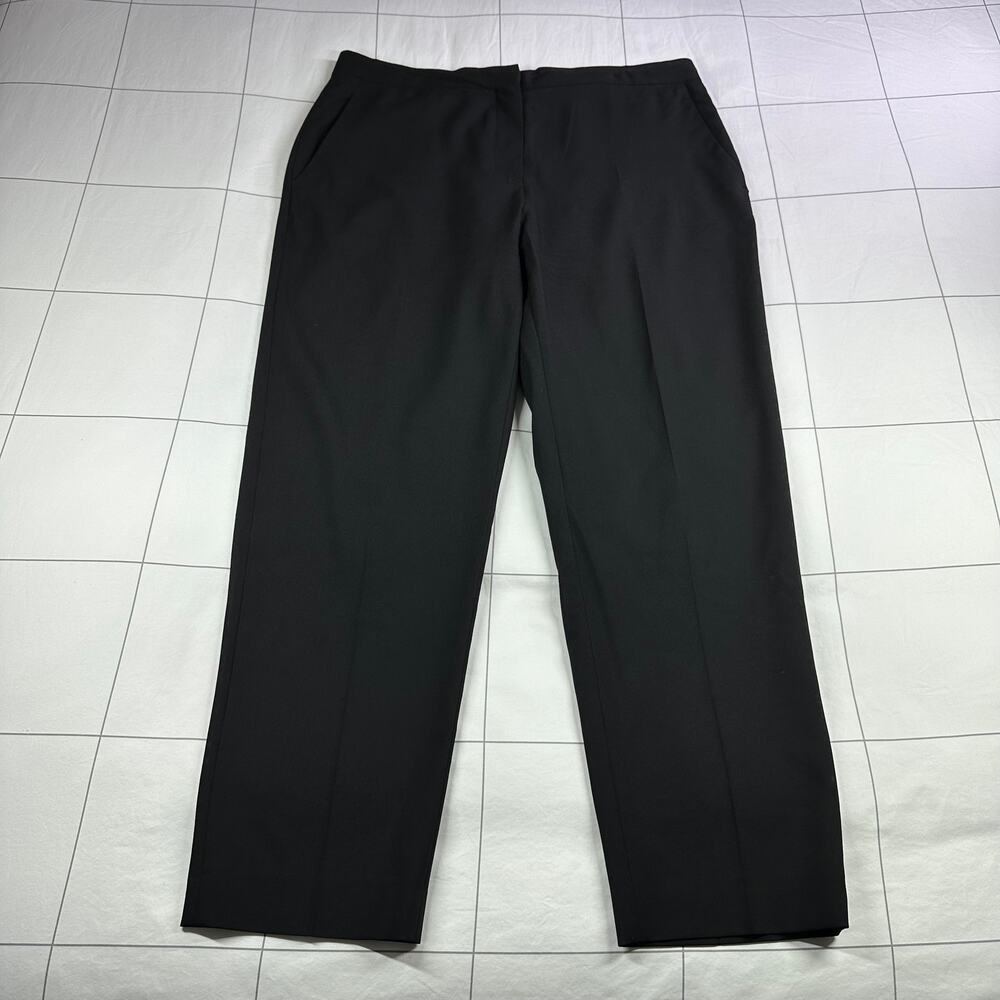 Rag & Bone Pants Womens 10 Black Wool Dress Trouser Work Career Classic Business